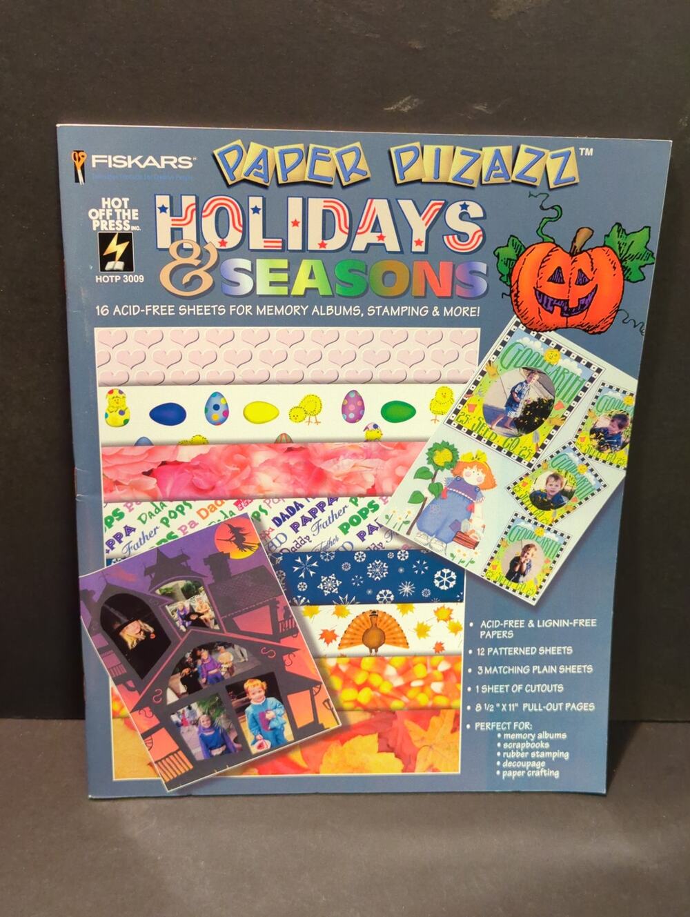 FISKARS Photo Memories KIT scrapbooking CRAFTS #3009 holiday seasons